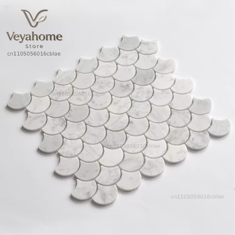 Home Bathroom Scales - Мозаичная плитка с узором в виде