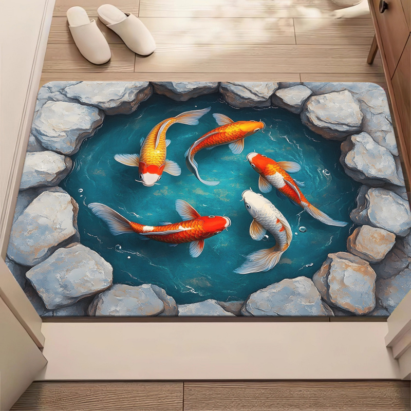 Zara Home Bathroom Rug - Коврик для ванной VIKAMA Stereoscopic Vision,