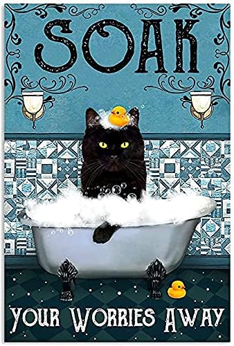 Home Bathroom Quotes - Забавная металлическая табличка с цитатой о