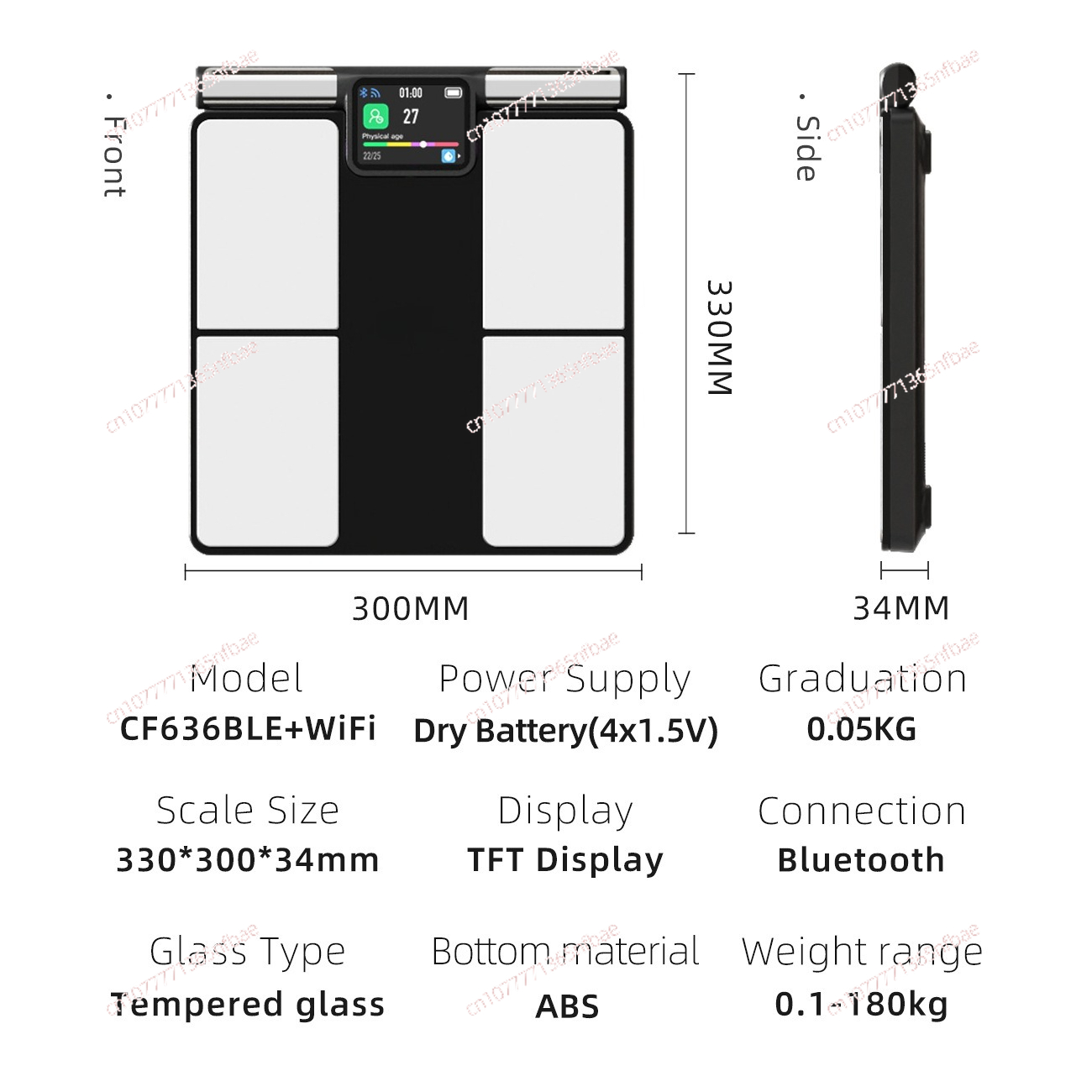 Умные весы для измерения жира  – обзор и цена Home Bathroom Scales
