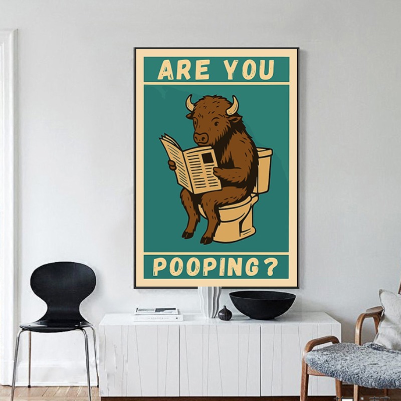 Постер с забавными животными и – обзор и цена Home Bathroom Quotes