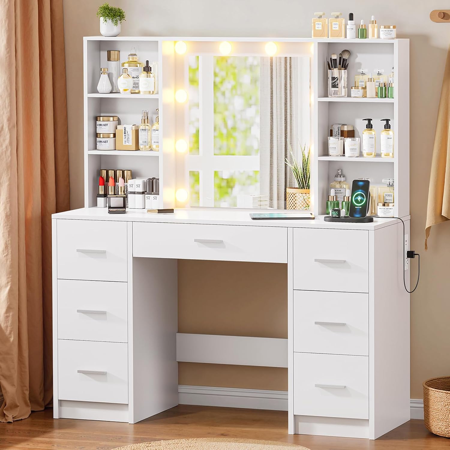 Большой туалетный столик с LED – обзор и цена Home Outlet Bathroom Vanity