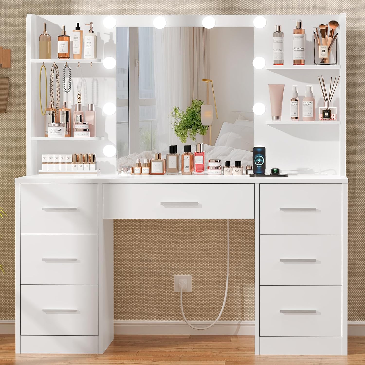 Большой туалетный столик с LED – обзор и цена Home Outlet Bathroom Vanity