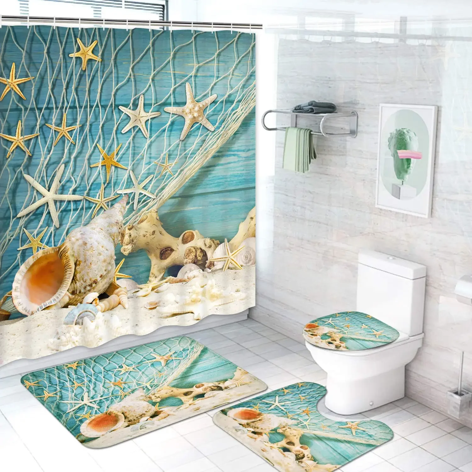 4 шт., занавески для душа, из  – обзор и цена Zara Home Bathroom Rug