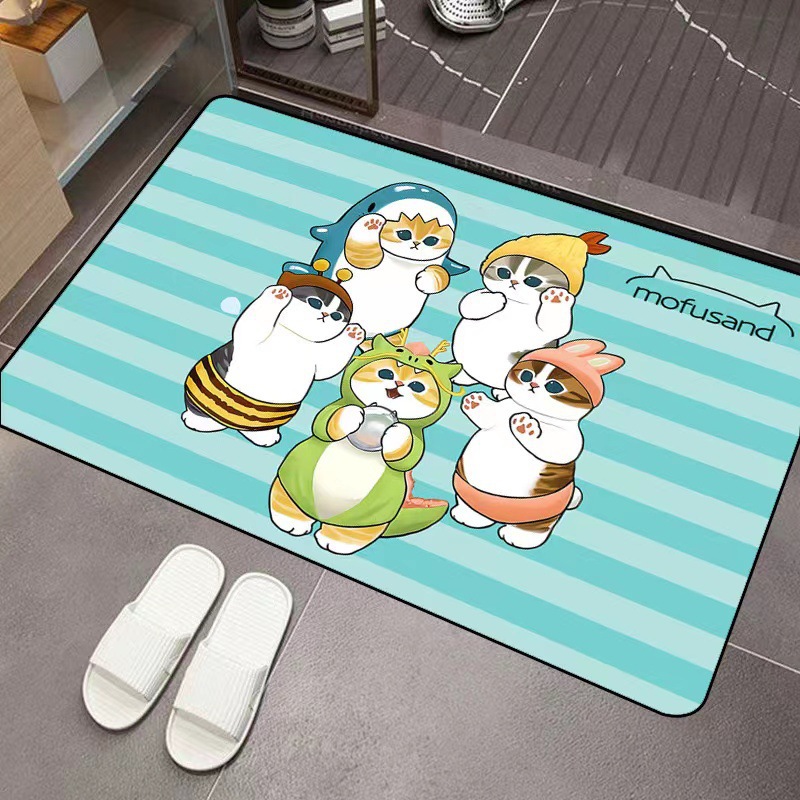 Коврик для пола Mofusand из ди – обзор и цена Home Bathroom Floor Mats