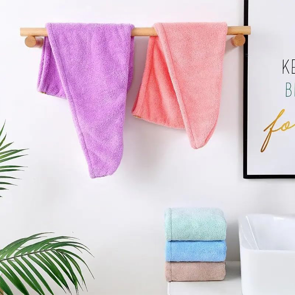 Полотенце-тюрбан из коралловог – обзор и цена Home Bathroom Gadgets