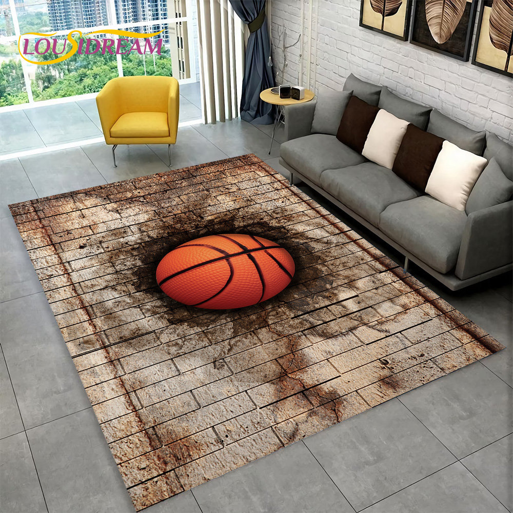 3D коврик для баскетбола с мул – обзор и цена Home Bathroom Floor Mats