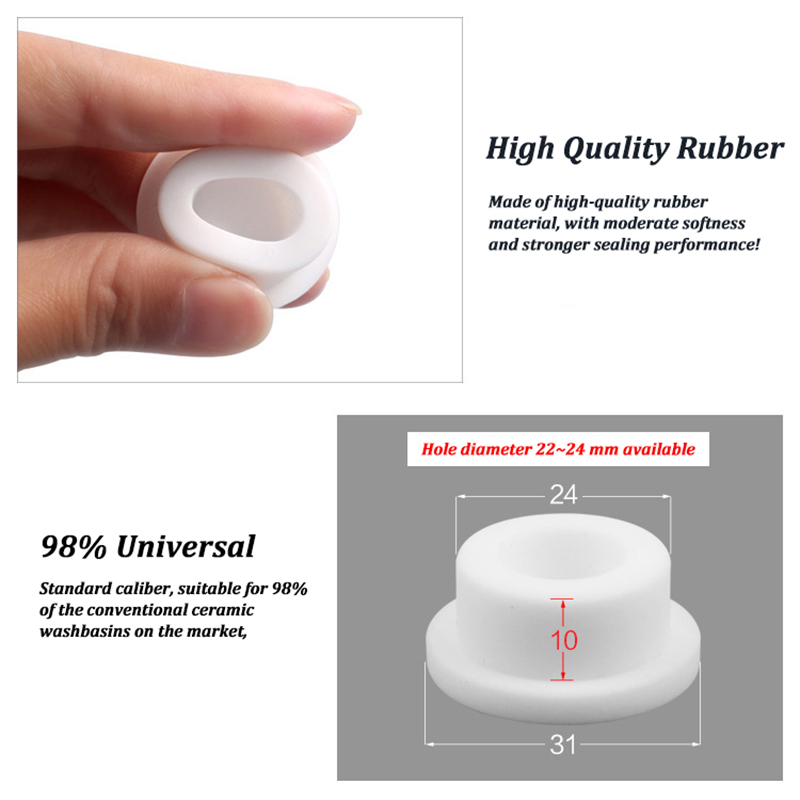 2/4/8 шт., резиновое кольцо дл – обзор и цена Home Bathroom Gadgets