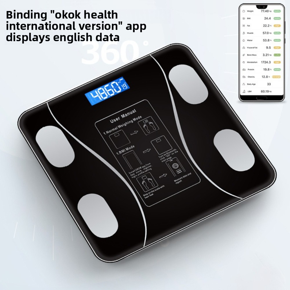 Перезаряжаемые умные электронн – обзор и цена Home Bathroom Scales